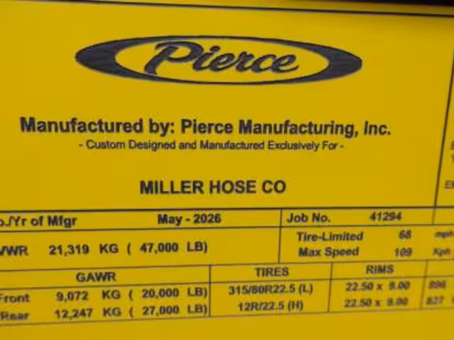 Miller Hose Fire Co., NY production progress photo from May 16, 2026 (img-006)