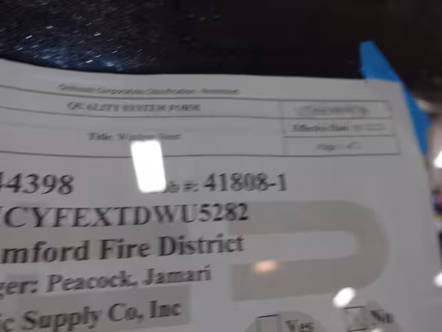 Mumford Fire District, NY report March 27, 2026