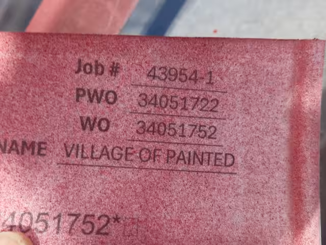 Village of Painted Post Fire Department, NY production progress photo from January 10, 2026 (img-022)
