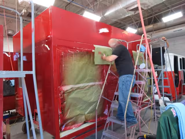 Village of Painted Post Fire Department, NY production progress photo from January 10, 2026 (img-023)