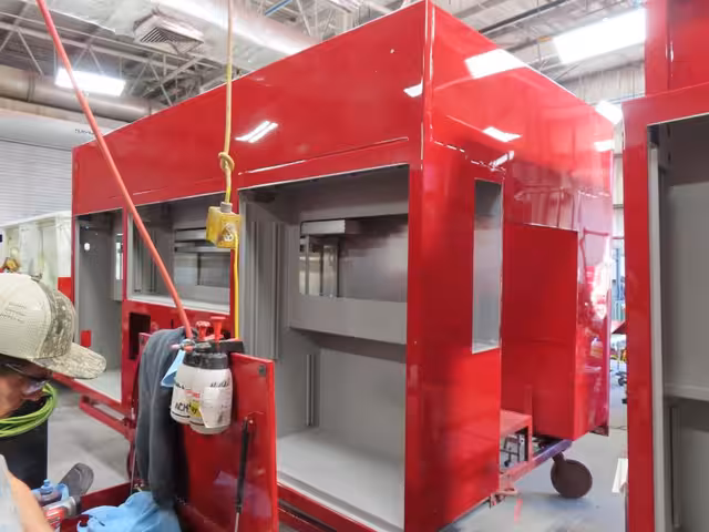 Village of Painted Post Fire Department, NY production progress photo from January 10, 2026 (img-026)