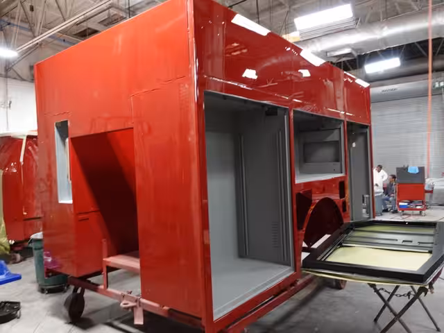 Village of Painted Post Fire Department, NY production progress photo from January 17, 2026 (img-020)