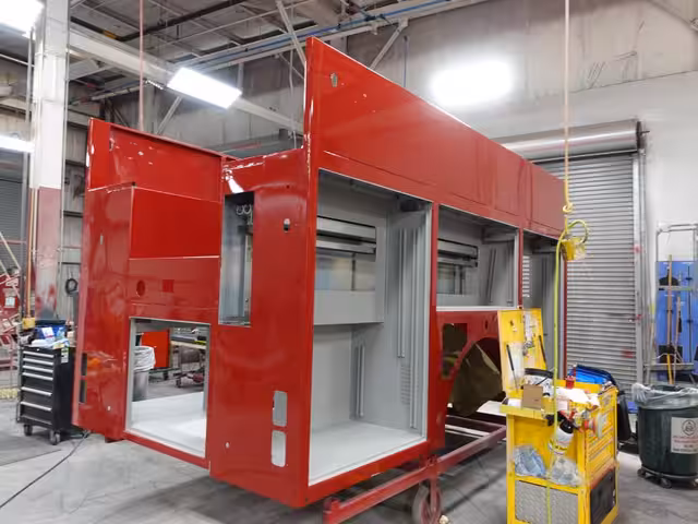 Village of Painted Post Fire Department, NY production progress photo from January 17, 2026 (img-022)