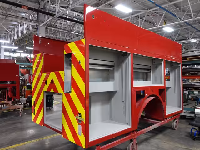 Village of Painted Post Fire Department, NY production progress photo from January 31, 2026 (img-019)