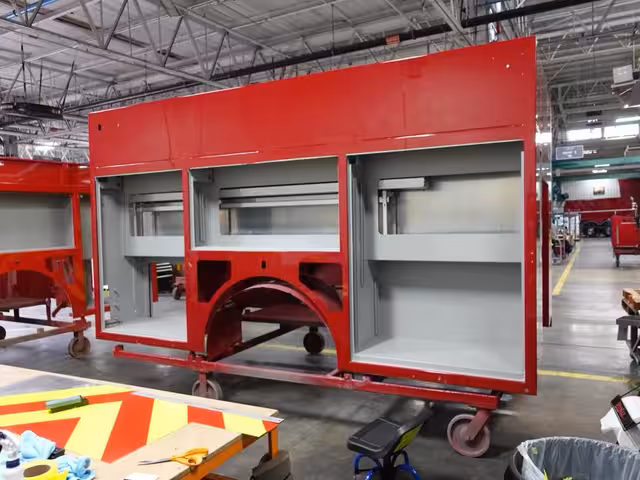 Village of Painted Post Fire Department, NY production progress photo from January 31, 2026 (img-020)