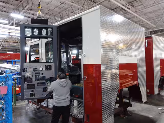 Village of Painted Post Fire Department, NY production progress photo from February 7, 2026 (img-008)