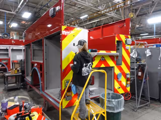 Village of Painted Post Fire Department, NY production progress photo from February 7, 2026 (img-023)
