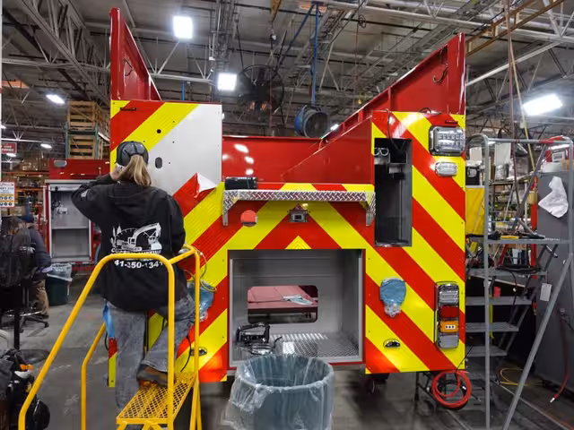 Village of Painted Post Fire Department, NY production progress photo from February 7, 2026 (img-024)