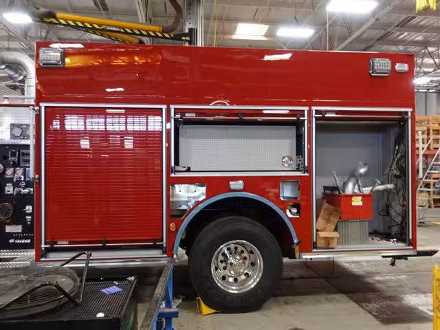 Village of Painted Post Fire Department, NY production progress photo from February 14, 2026 (img-010)