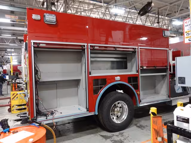 Village of Painted Post Fire Department, NY production progress photo from February 14, 2026 (img-014)