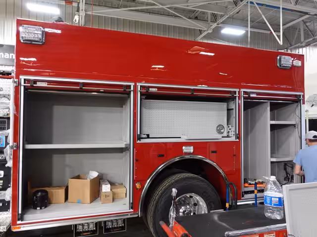 Village of Painted Post Fire Department, NY production progress photo from February 21, 2026 (img-011)