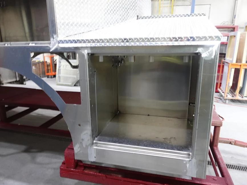 Pierce truck in production