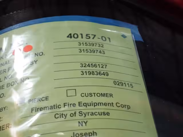 City of Syracuse, NY (Truck 1) report December 12, 2025