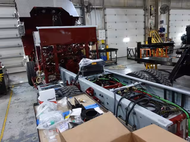 City of Syracuse, NY (Truck 1) production progress photo from January 17, 2026 (img-012)