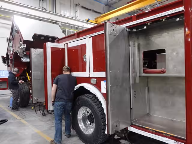City of Syracuse, NY (Truck 1) production progress photo from February 7, 2026 (img-026)