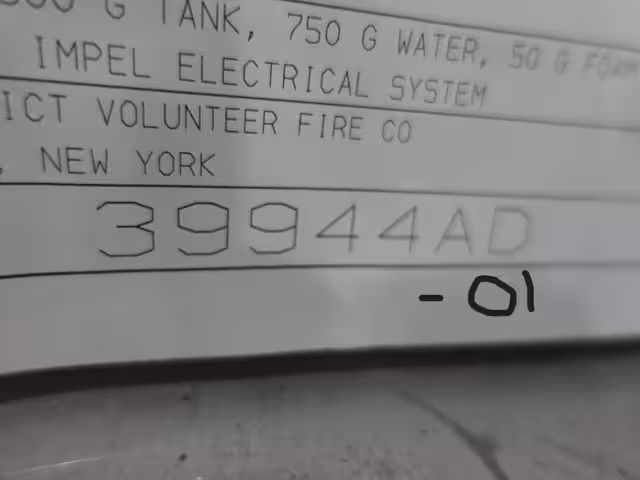 Twin District Volunteer Fire Company, NY (Truck 1) production progress photo from March 21, 2026 (img-009)