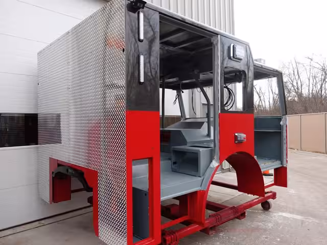 Twin District Volunteer Fire Company, NY (Truck 1) production progress photo from April 4, 2026 (img-008)