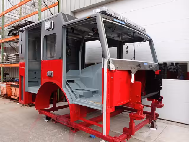 Twin District Volunteer Fire Company, NY (Truck 1) production progress photo from April 4, 2026 (img-009)