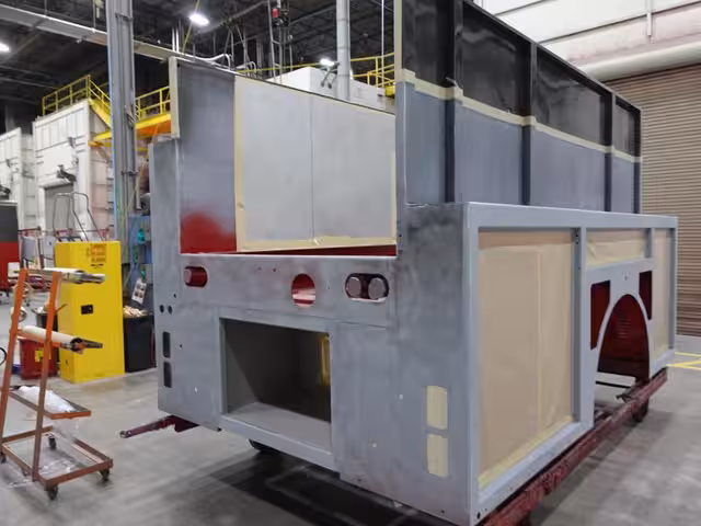 Twin District Volunteer Fire Company, NY (Truck 1) production progress photo from April 4, 2026 (img-021)