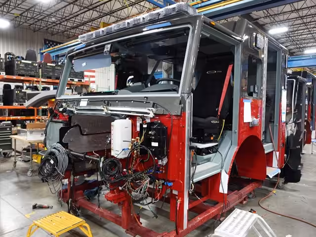 Twin District Volunteer Fire Company, NY (Truck 1) production progress photo from April 11, 2026 (img-007)