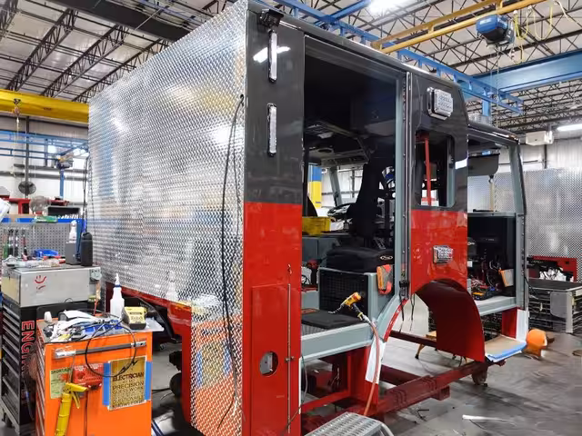 Twin District Volunteer Fire Company, NY (Truck 1) production progress photo from April 11, 2026 (img-009)