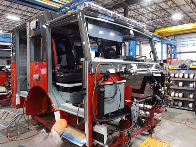 Twin District Volunteer Fire Company, NY (Truck 1) production progress photo from April 11, 2026 (img-010)