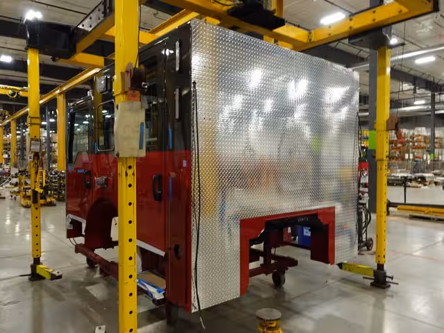 Twin District Volunteer Fire Company, NY (Truck 1) production progress photo from April 18, 2026 (img-008)