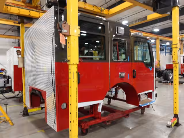 Twin District Volunteer Fire Company, NY (Truck 1) production progress photo from April 18, 2026 (img-009)