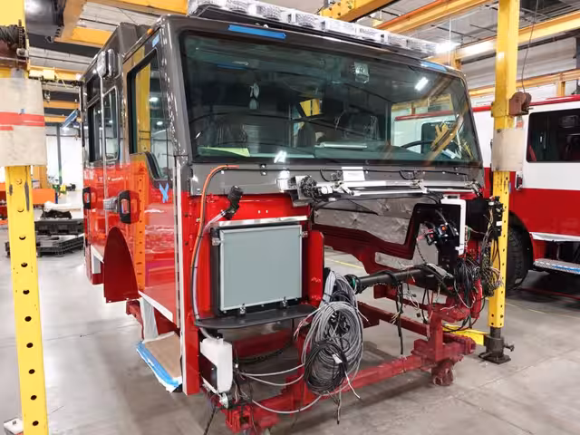Twin District Volunteer Fire Company, NY (Truck 1) production progress photo from April 18, 2026 (img-011)