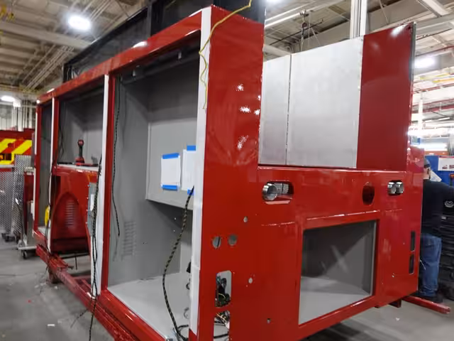 Twin District Volunteer Fire Company, NY (Truck 1) production progress photo from April 18, 2026 (img-026)