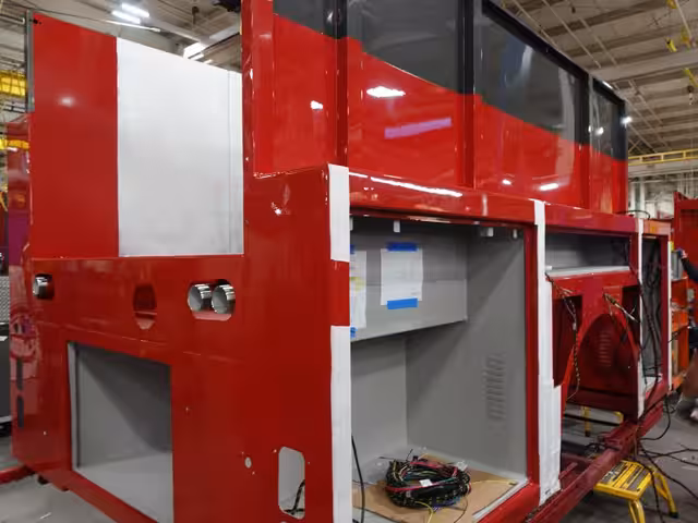 Twin District Volunteer Fire Company, NY (Truck 1) production progress photo from April 18, 2026 (img-027)