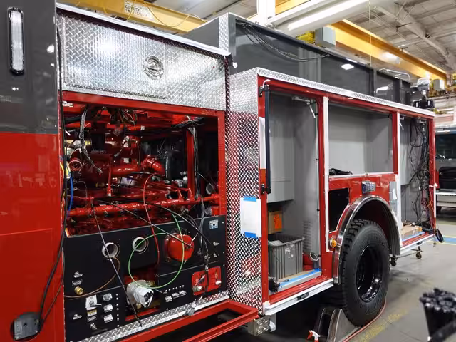 Twin District Volunteer Fire Company, NY (Truck 1) production progress photo from April 25, 2026 (img-010)