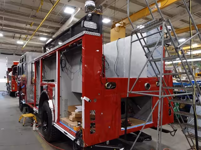 Twin District Volunteer Fire Company, NY (Truck 1) production progress photo from April 25, 2026 (img-013)