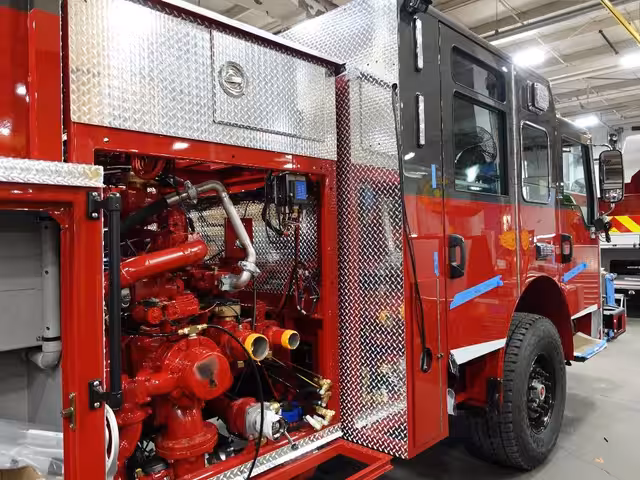 Twin District Volunteer Fire Company, NY (Truck 1) production progress photo from April 25, 2026 (img-016)