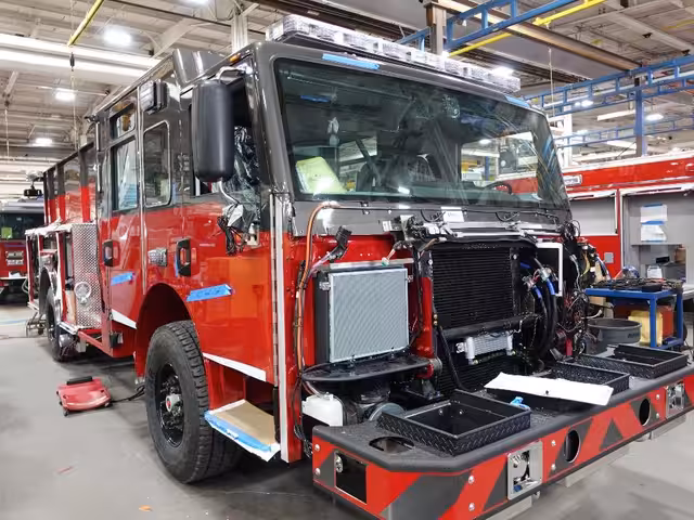 Twin District Volunteer Fire Company, NY (Truck 1) production progress photo from April 25, 2026 (img-018)