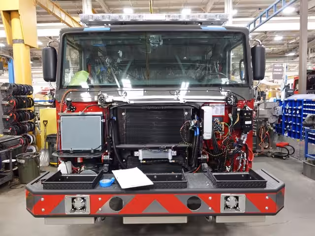 Twin District Volunteer Fire Company, NY (Truck 1) production progress photo from April 25, 2026 (img-019)