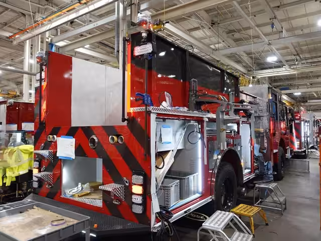 Twin District Volunteer Fire Company, NY (Truck 1) production progress photo from May 2, 2026 (img-013)