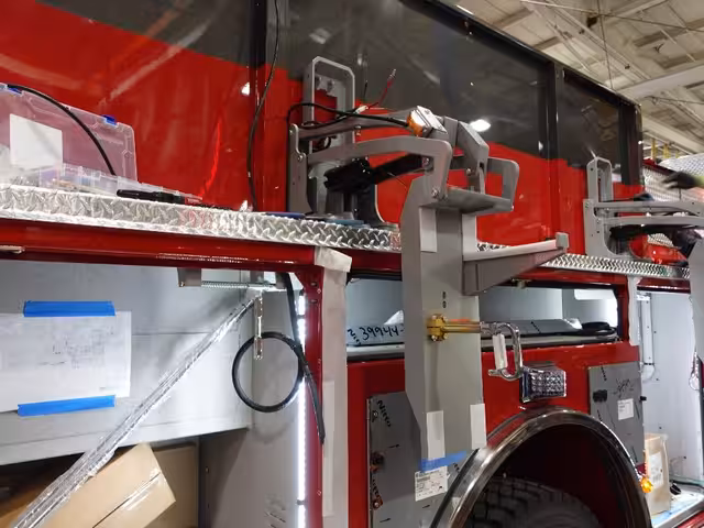 Twin District Volunteer Fire Company, NY (Truck 1) production progress photo from May 2, 2026 (img-014)