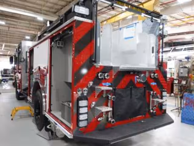 Twin District Volunteer Fire Company, NY (Truck 1) production progress photo from May 9, 2026 (img-093)