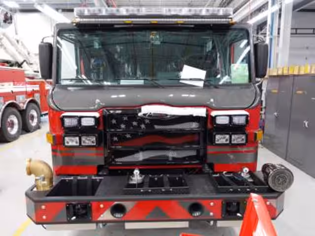 Twin District Volunteer Fire Company, NY (Truck 1) truck in production archive