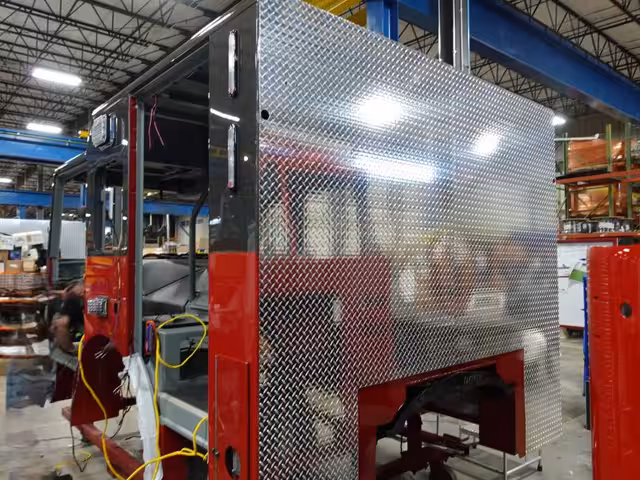 Twin District Volunteer Fire Company, NY (Truck 2) production progress photo from April 11, 2026 (img-008)