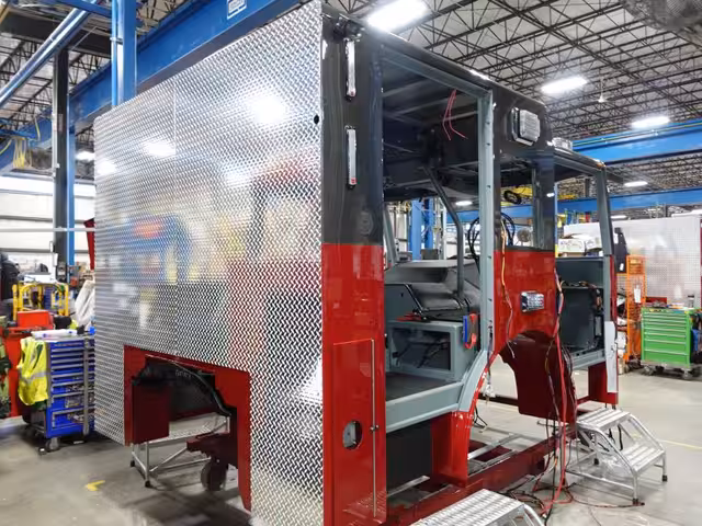 Twin District Volunteer Fire Company, NY (Truck 2) production progress photo from April 11, 2026 (img-009)
