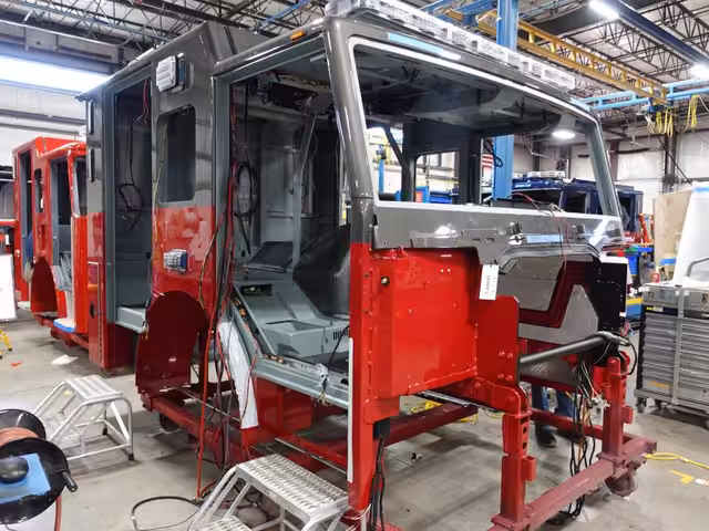 Twin District Volunteer Fire Company, NY (Truck 2) production progress photo from April 11, 2026 (img-010)
