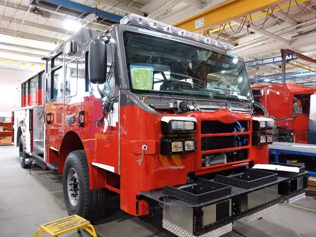 Twin District Volunteer Fire Company, NY (Truck 2) production progress photo from May 2, 2026 (img-014)