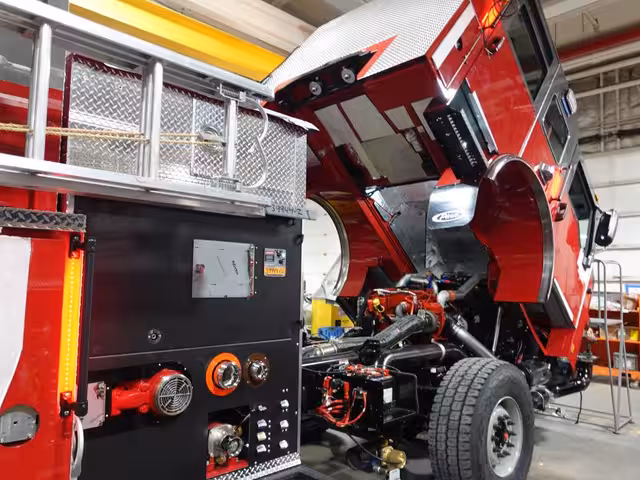 Twin District Volunteer Fire Company, NY (Truck 2) production progress photo from May 9, 2026 (img-013)