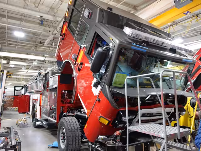 Twin District Volunteer Fire Company, NY (Truck 2) production progress photo from May 9, 2026 (img-016)