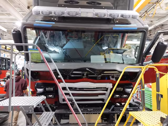 Twin District Volunteer Fire Company, NY (Truck 2) production progress photo from May 9, 2026 (img-018)