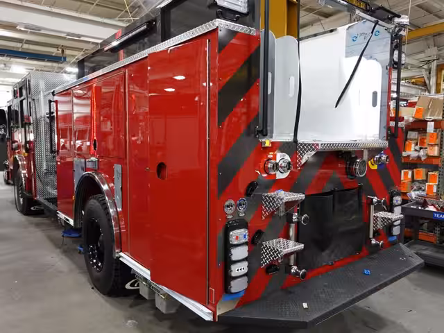 Twin District Volunteer Fire Company, NY (Truck 2) production progress photo from May 23, 2026 (img-009)