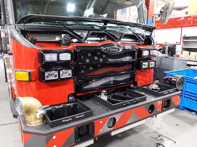 Twin District Volunteer Fire Company, NY (Truck 2) production progress photo from May 23, 2026 (img-013)