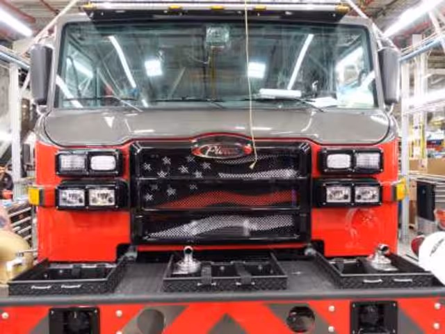 Twin District Volunteer Fire Company, NY (Truck 2) truck in production archive